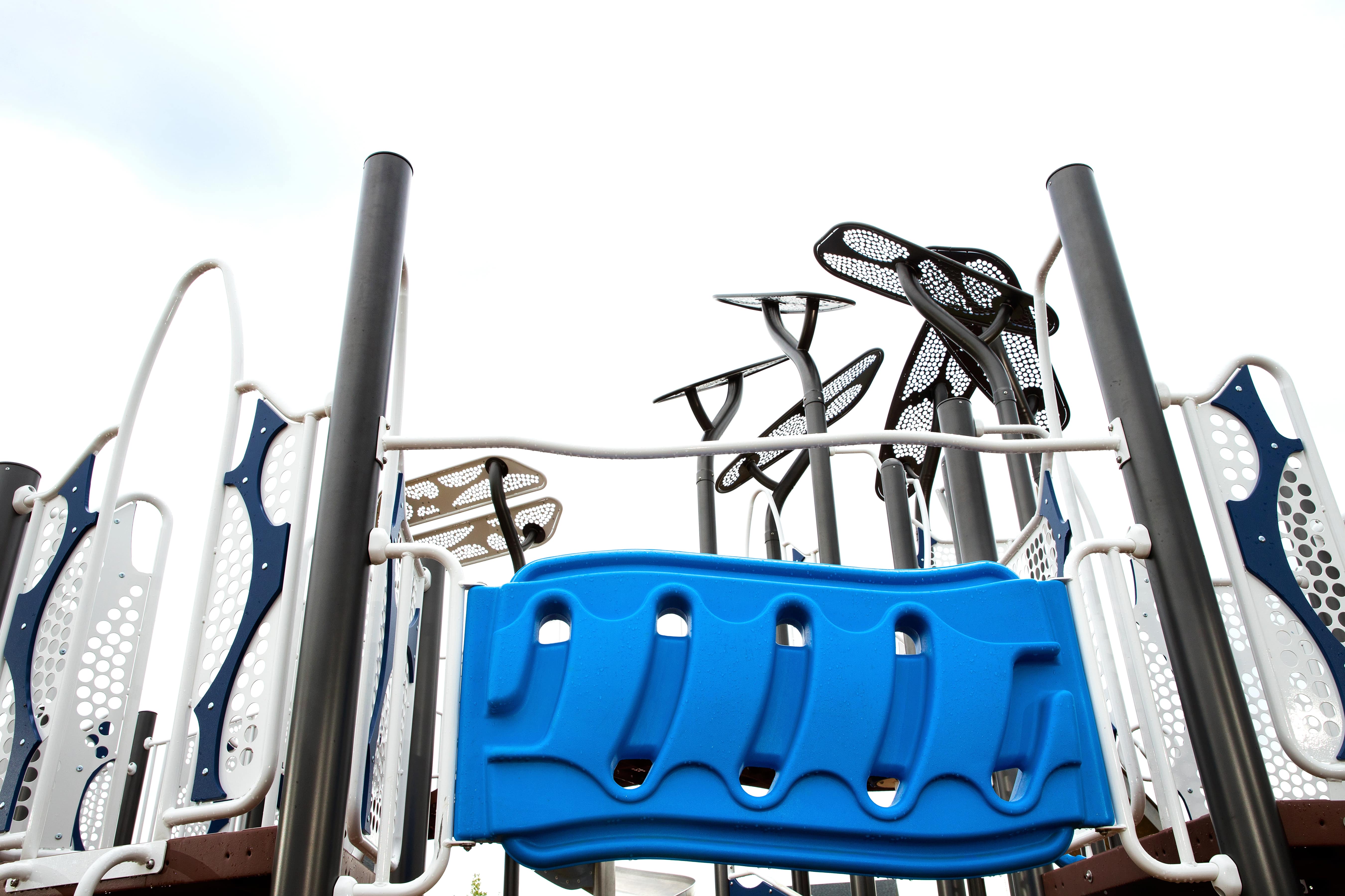 McConachie Subdivision (Edmonton, AB) playground in Edmonton, AB - playground climbing structures