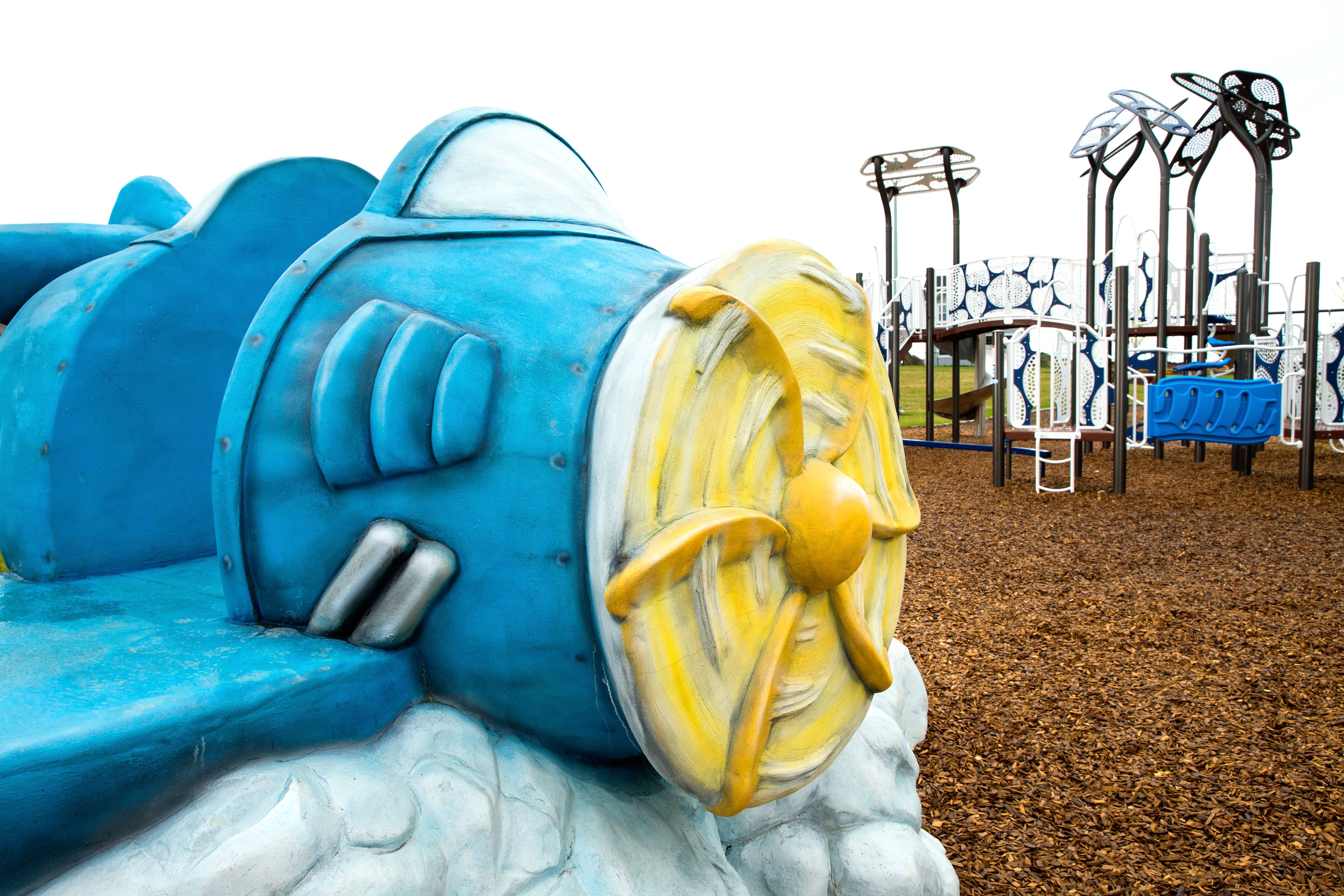 McConachie Subdivision (Edmonton, AB) playground in Edmonton, AB - accessible playground features