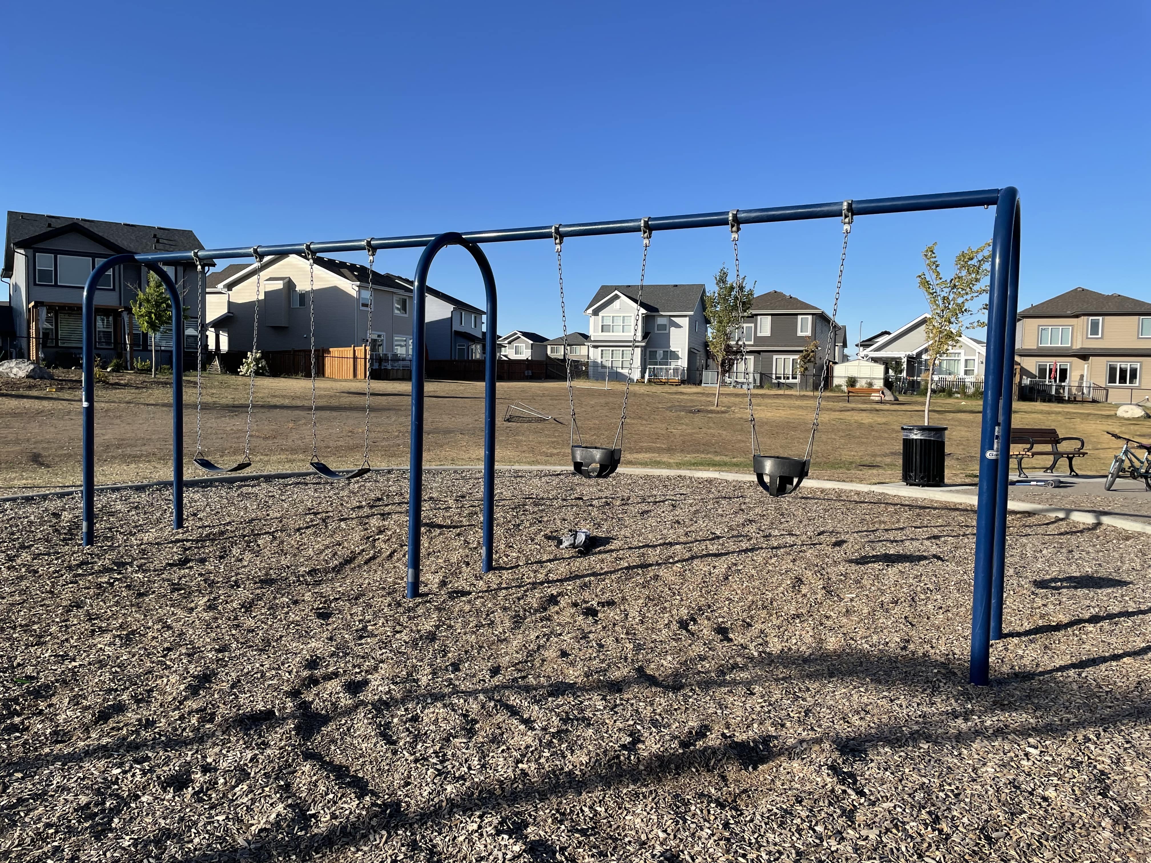 McConachie Subdivision (Edmonton, AB) playground in Edmonton, AB - community play space