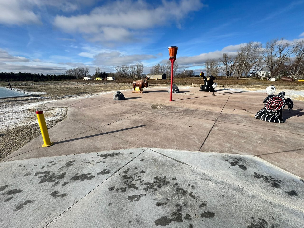 Dakota Plains Wahpeton First Nations playground in Wahpeton, Manitoba - main project image