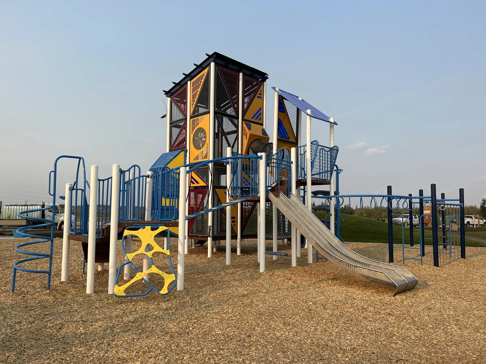 Marquis Playground (Edmonton, AB) in Edmonton, AB playground equipment and play area