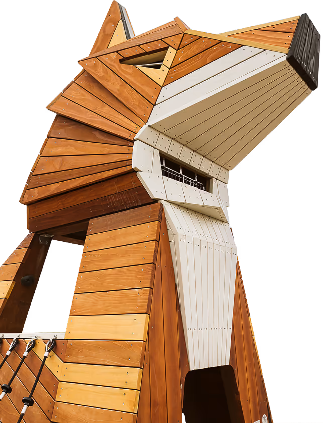 Wooden fox