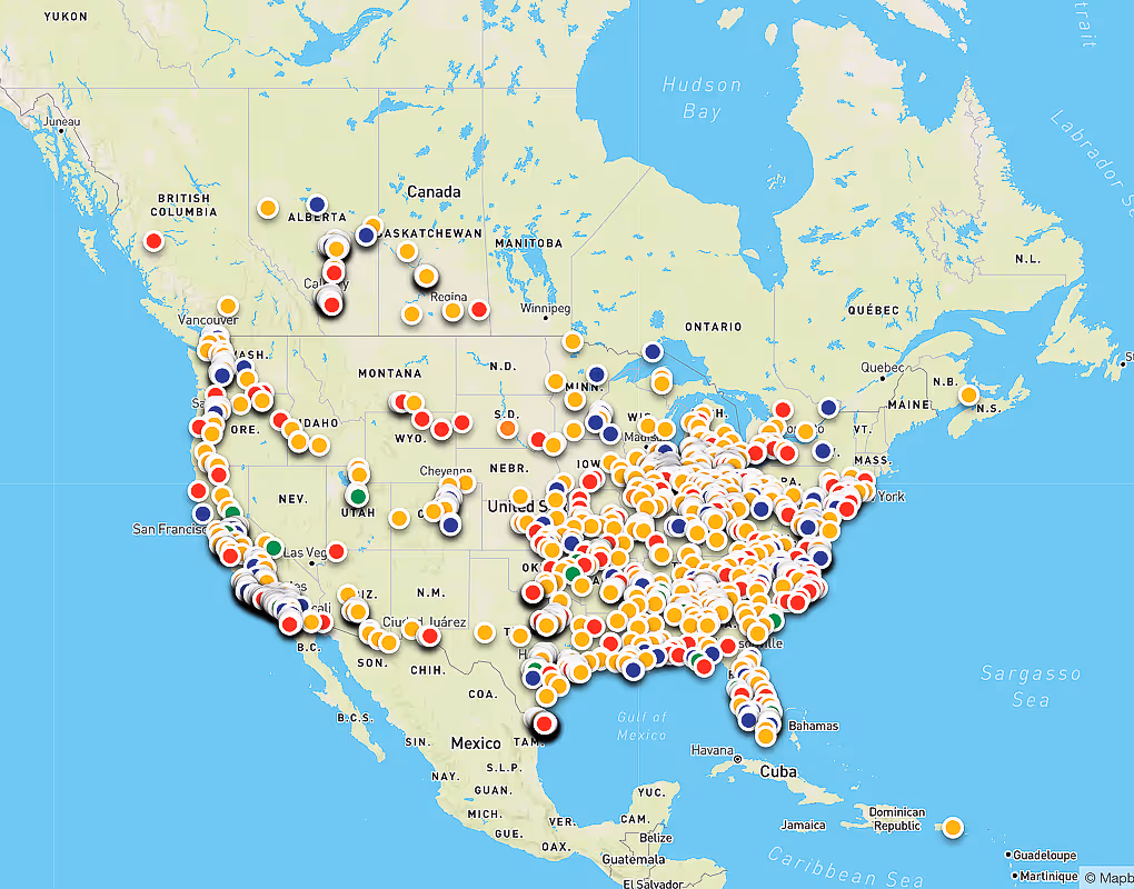 Canada nds map recognition
