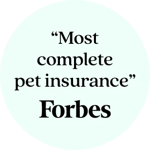 "Most complete pet insurance" according to Forbes.
