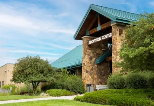Outside view of the Humane Society of the Pikes Peak Region.