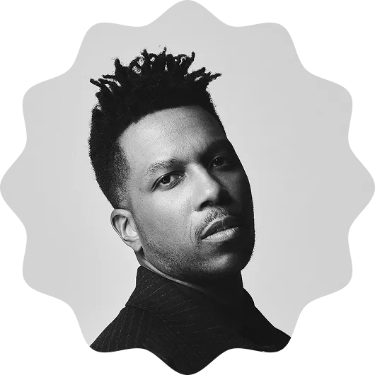 A headshot of Leslie Odom Jr.