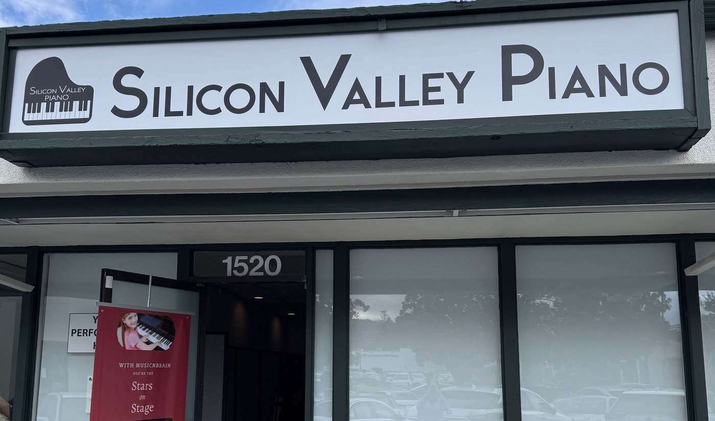 Silicon Valley Piano entrance at 1520