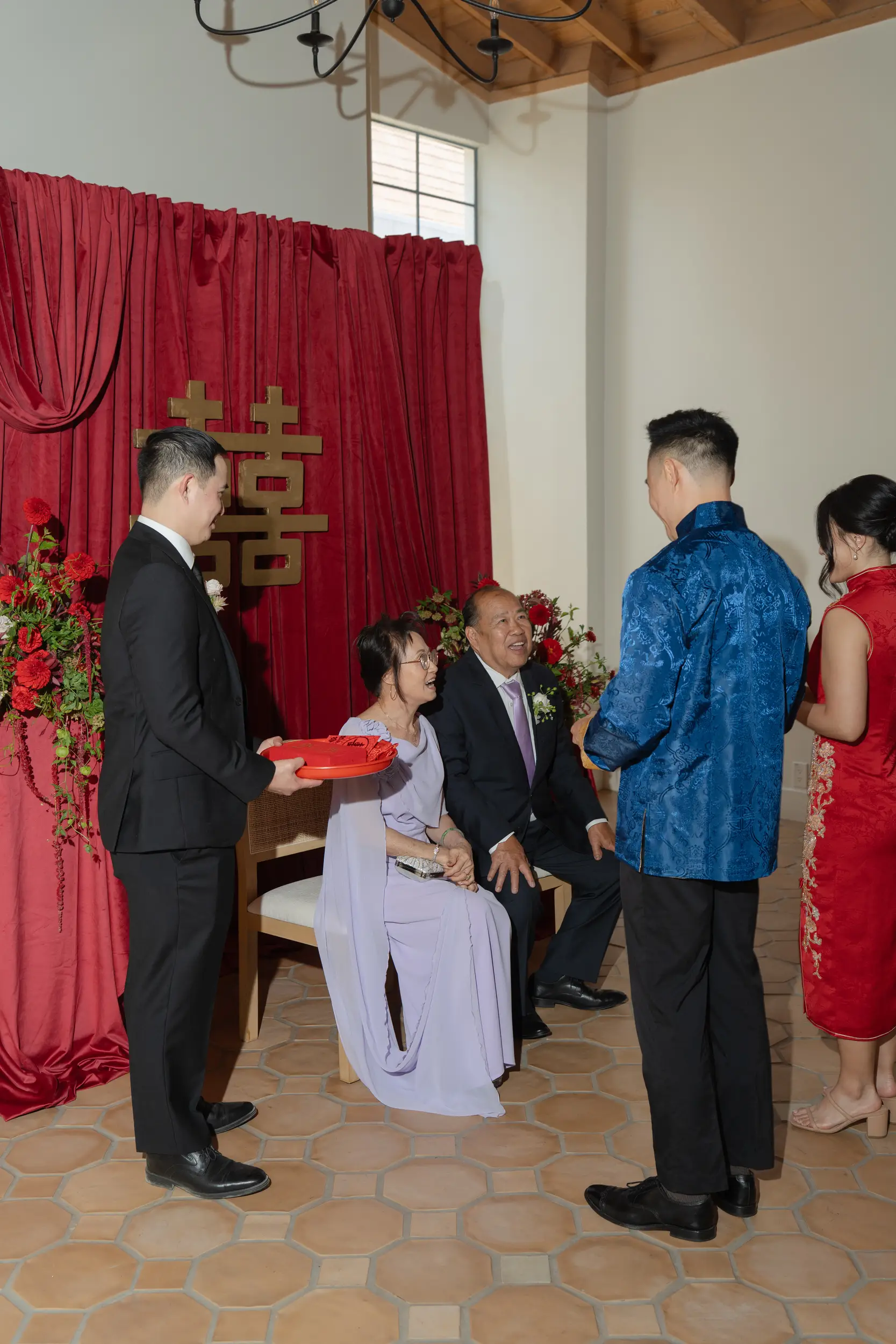 wedding tea ceremony
