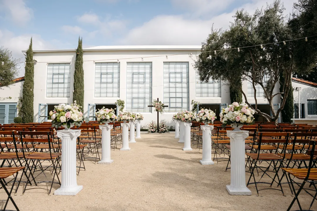 Ivory and Pink Grand Gimeno Wedding