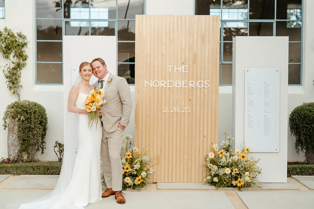 Yellow and Orange Boho Grand Gimeno Wedding