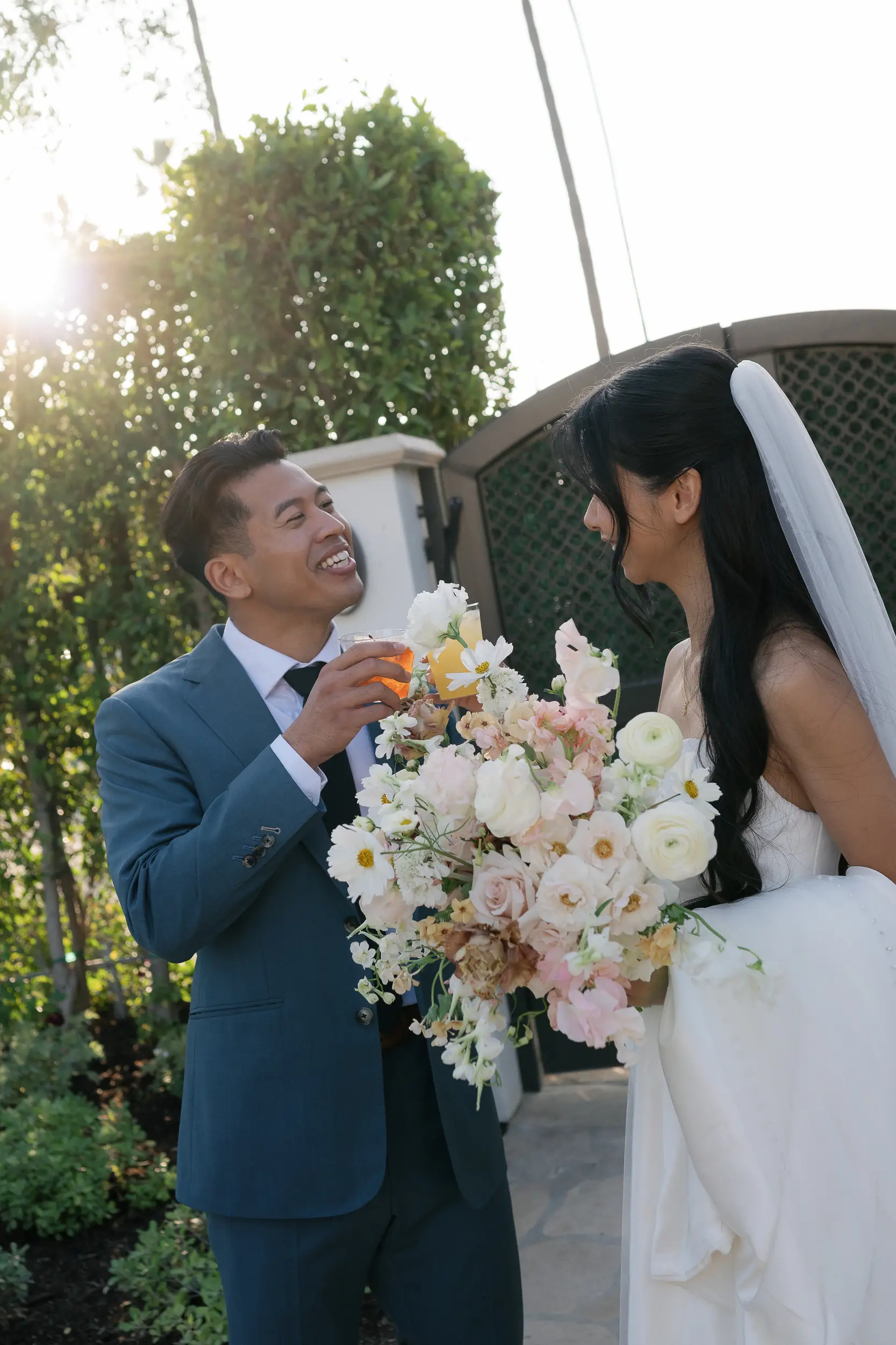 Fall wedding at Grand Gimeno in Southern California.