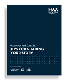 Workplace Mental Health: Tips for Sharing Your Story 