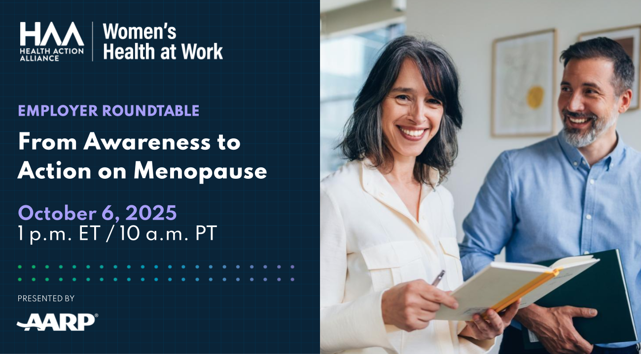 Employer Roundtable: From Awareness to Action on Menopause