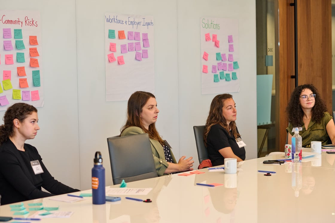 The National Commission on Climate and Workforce Health hosted a Workforce Resilience Lab on extreme heat in Manhattan during Climate Week NYC 2025.