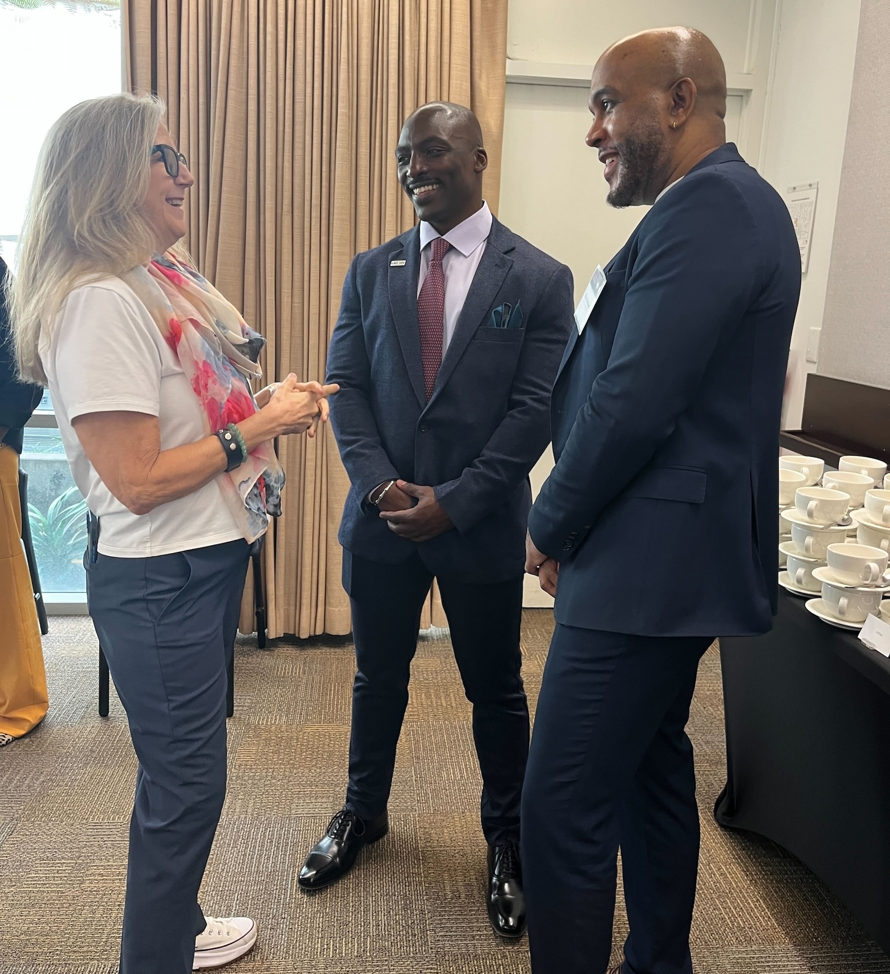 Media and entertainment industry leaders participate in U.S. Business Action to End HIV's "Hollywood x HIV: Rewriting the Narrative" event.