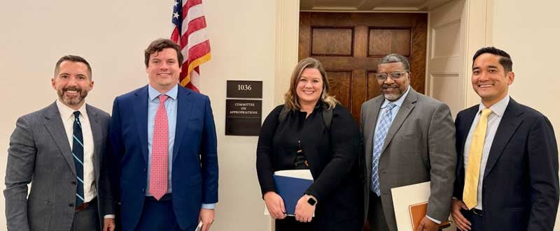Coalition members on Capitol Hill