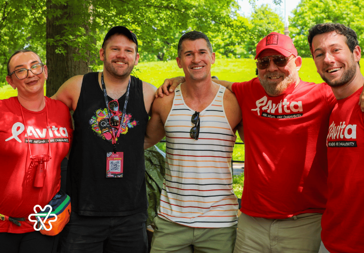 Members of the Avita team at AIDS Walk New York.