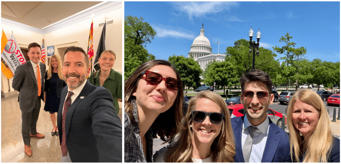 Members at Capitol Hill.