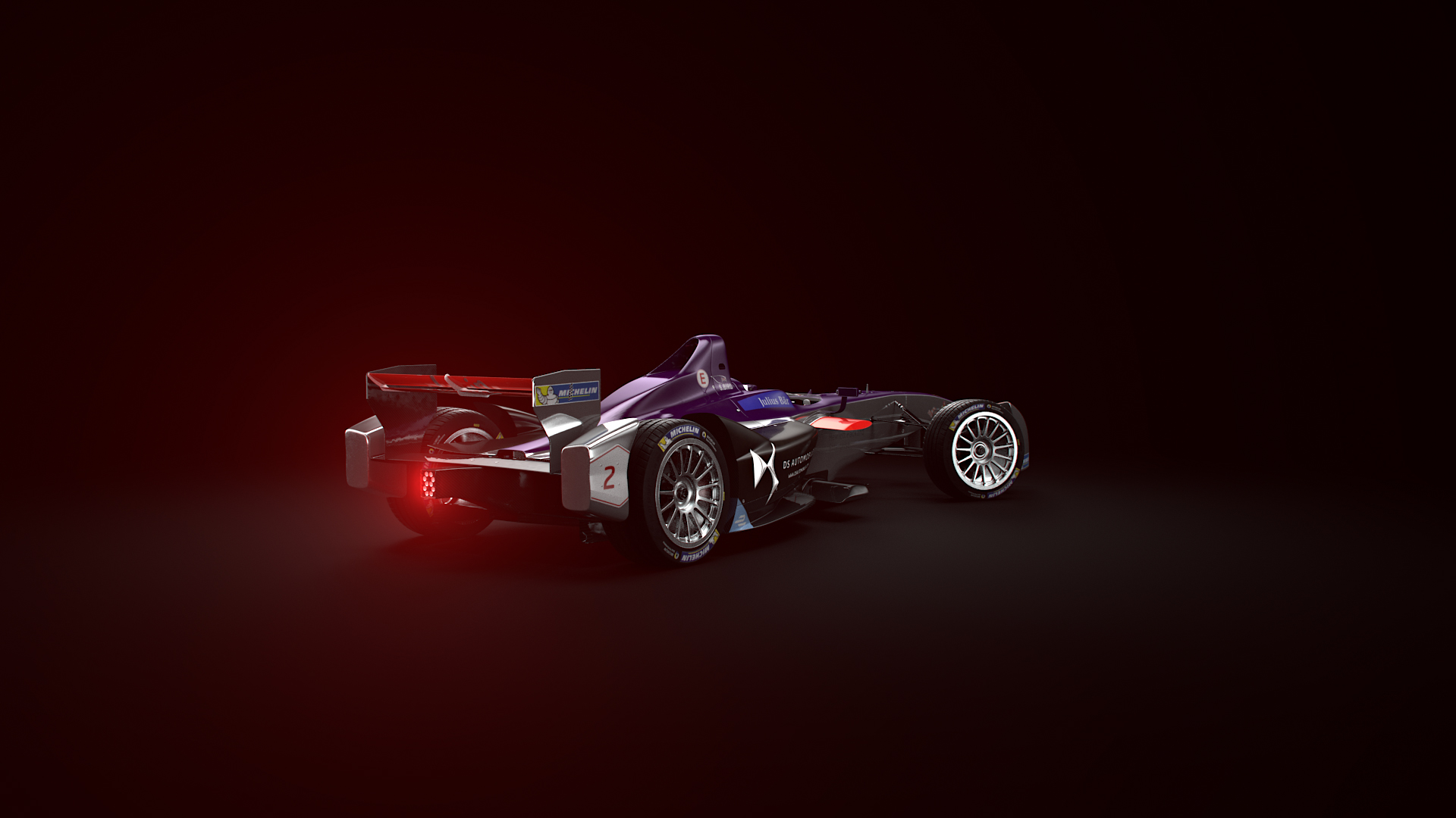 3D render of the DS Automobiles Formula E