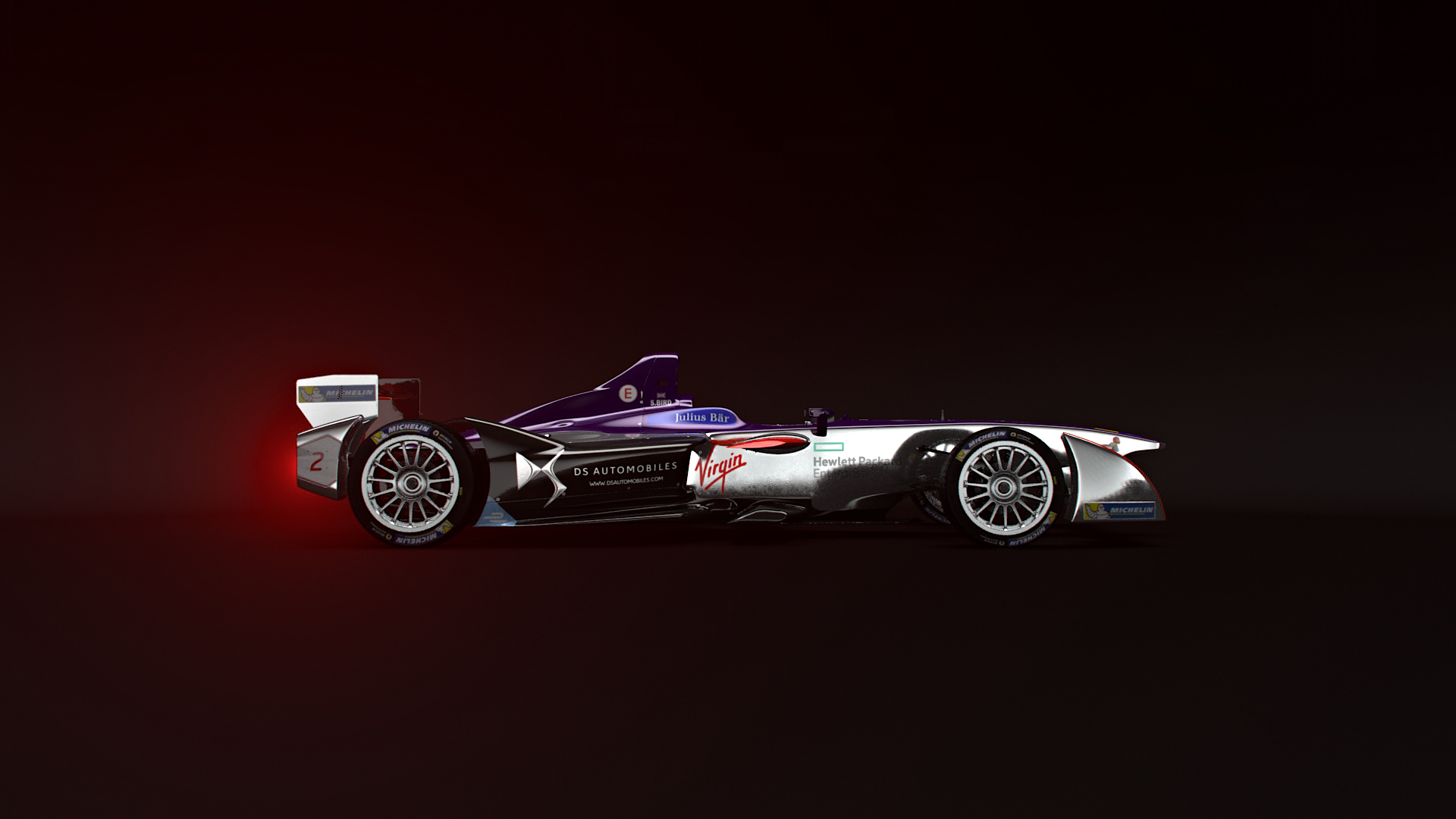 3D render of the DS Automobiles Formula E