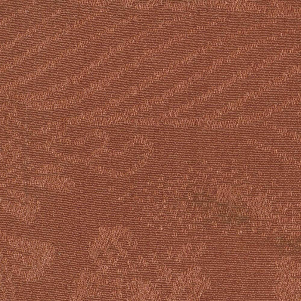 Textured rust-brown fabric with subtle diagonal striped pattern