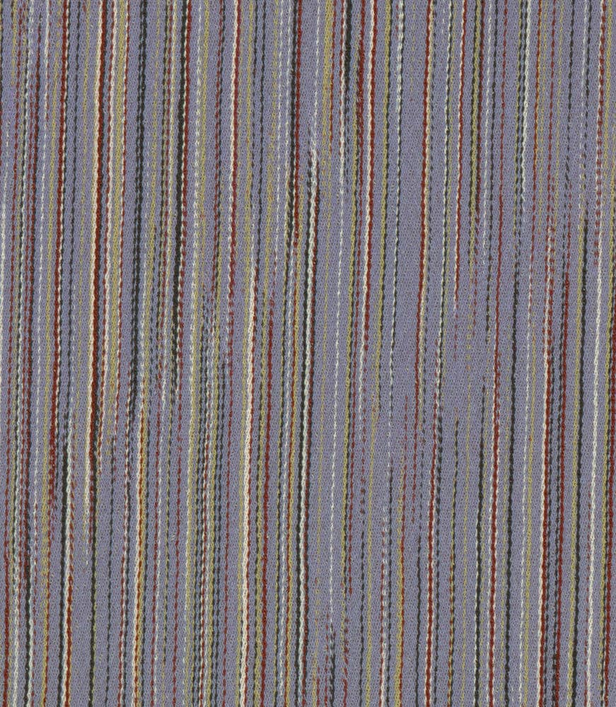 Vertical striped fabric texture with multiple colors on gray background