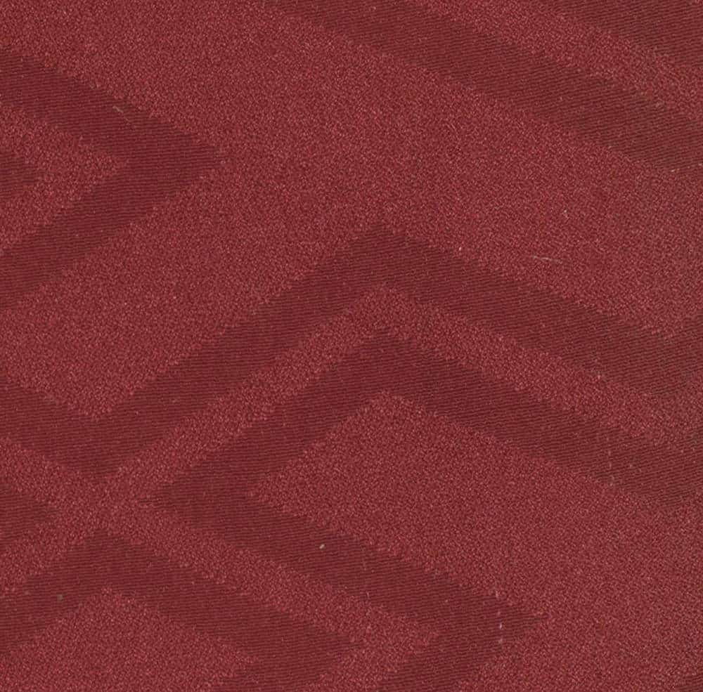 Deep red textured fabric with subtle wavy pattern and fine grain
