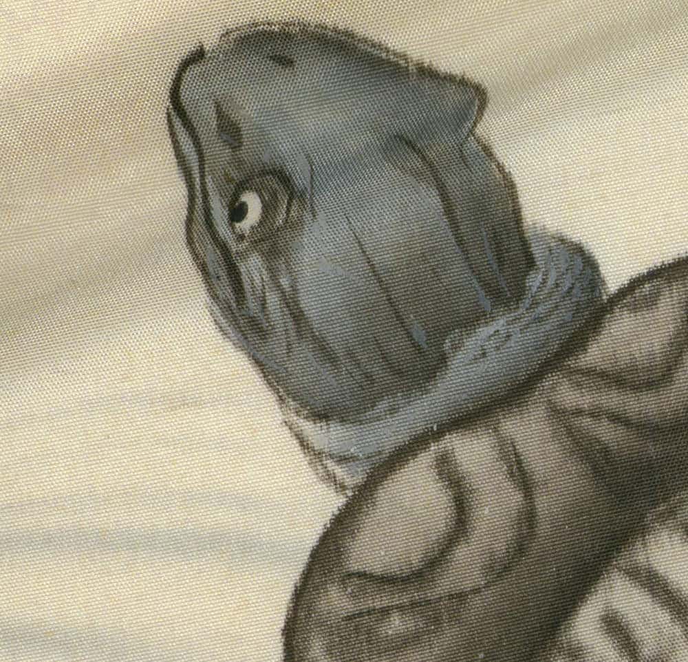 Grayscale watercolor of a thoughtful cat looking sideways