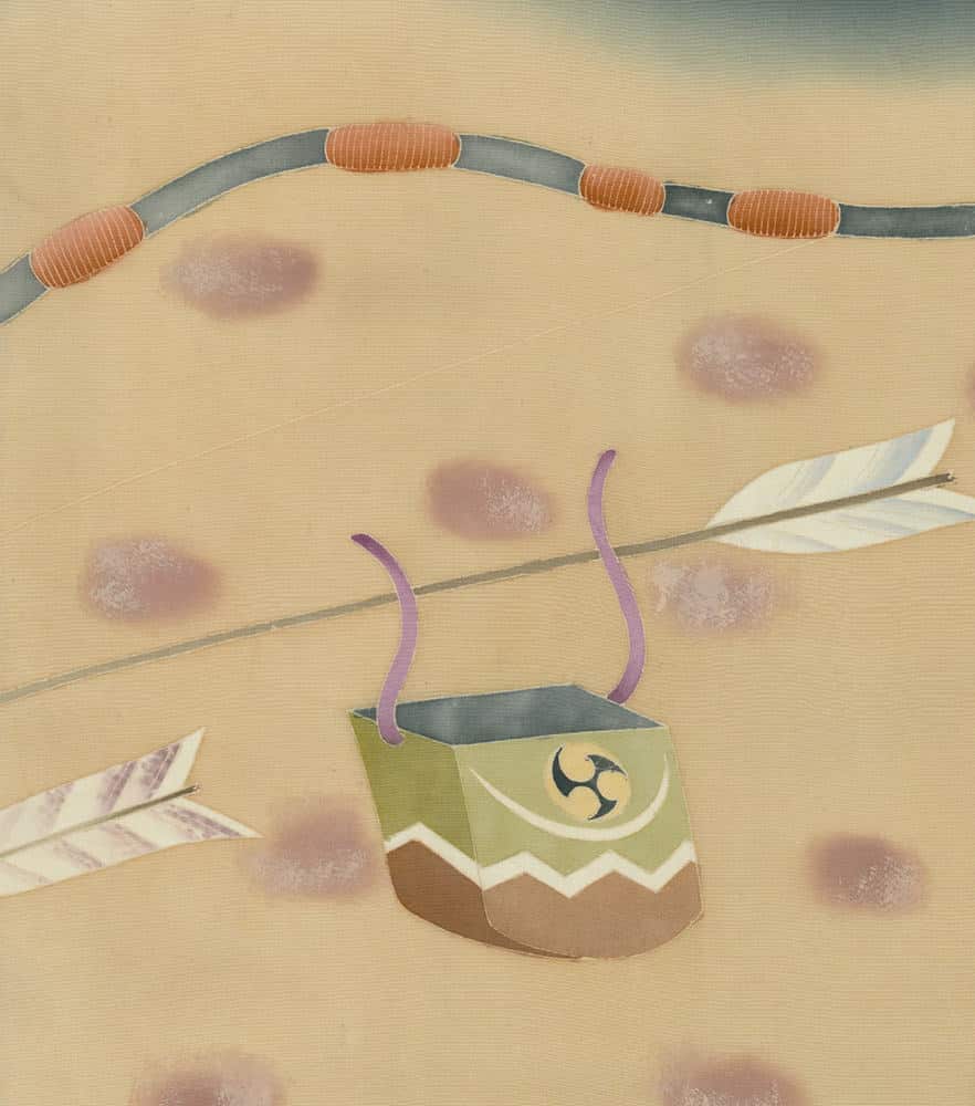 Stylized arrows hitting a box with purple tentacles emerging