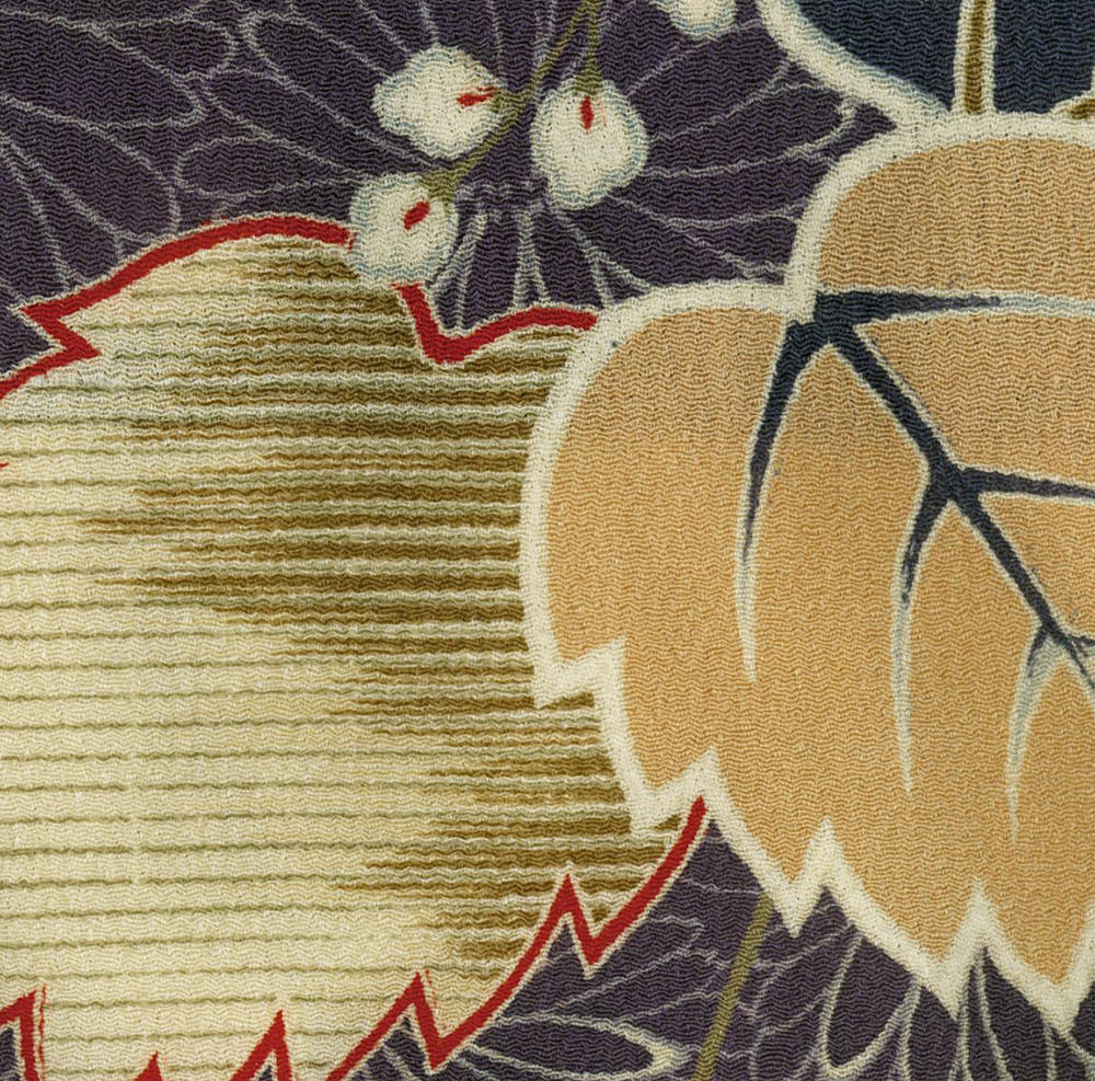 Abstract textured artwork with geometric shapes in earth tones