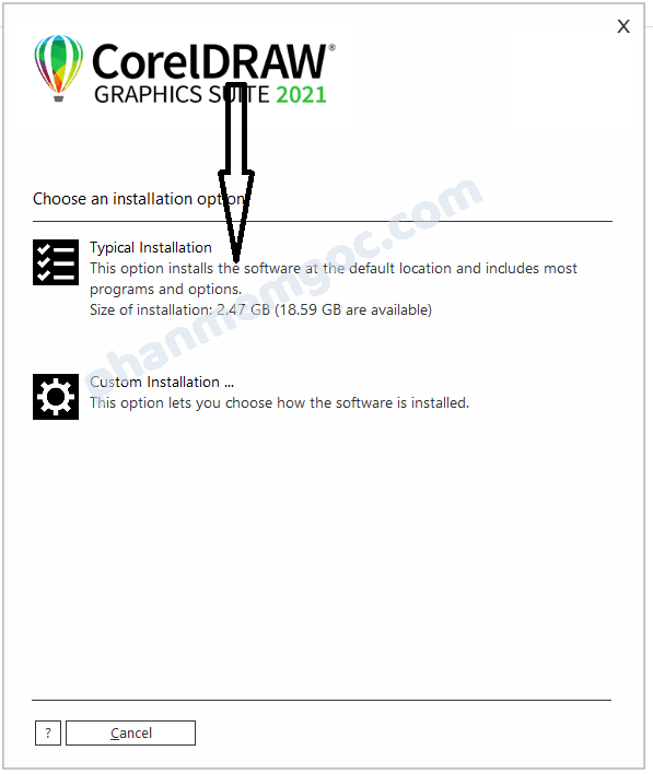 Download CorelDRAW Graphics Suite Mới Nhất 2021 v23.1 - Hướng dẫn cài đặt bước 3