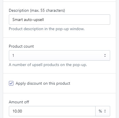 Setting the Smart Auto-Upsell behavior