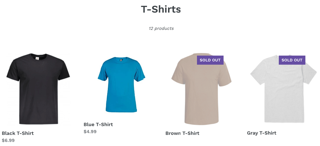 Adding "sold out" badge improves UX of your store