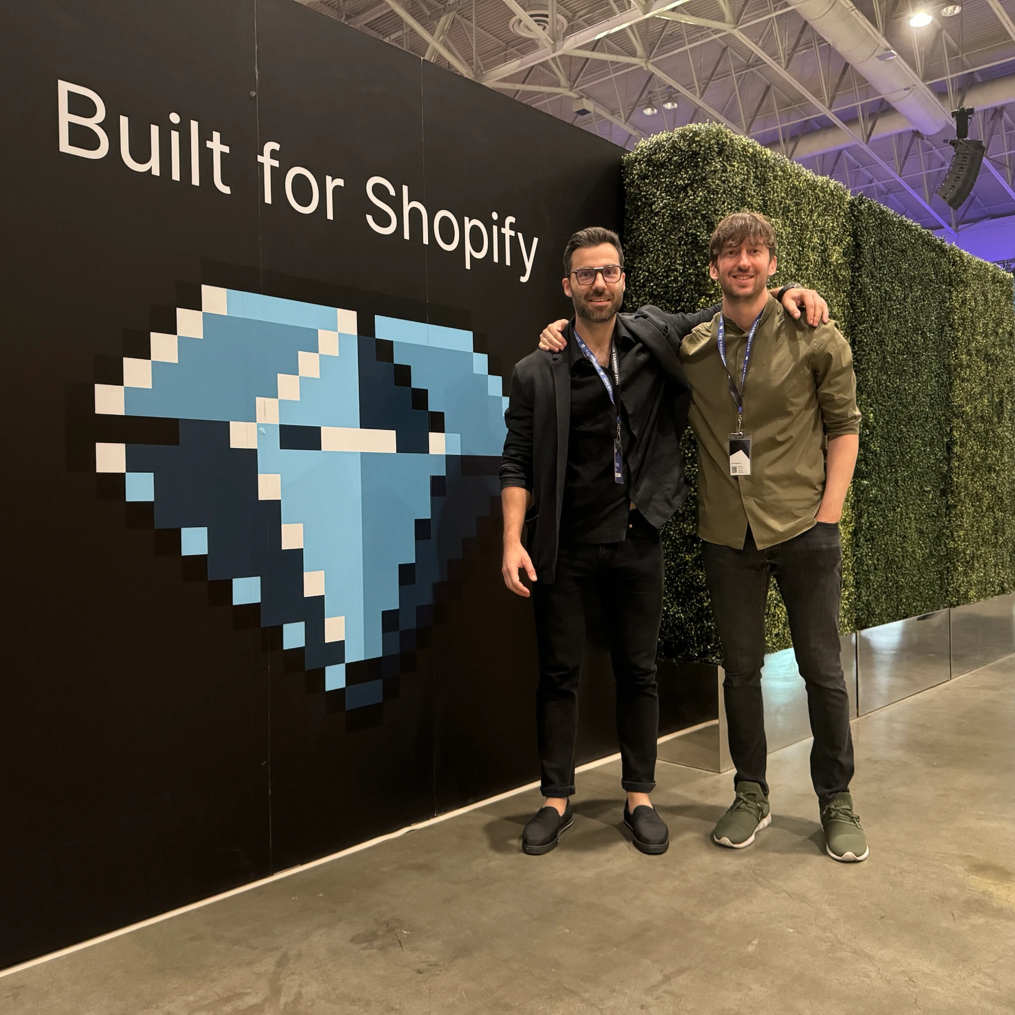 Tomas Janu and Michal Marek at Edition.dev in Toronto in 2024.