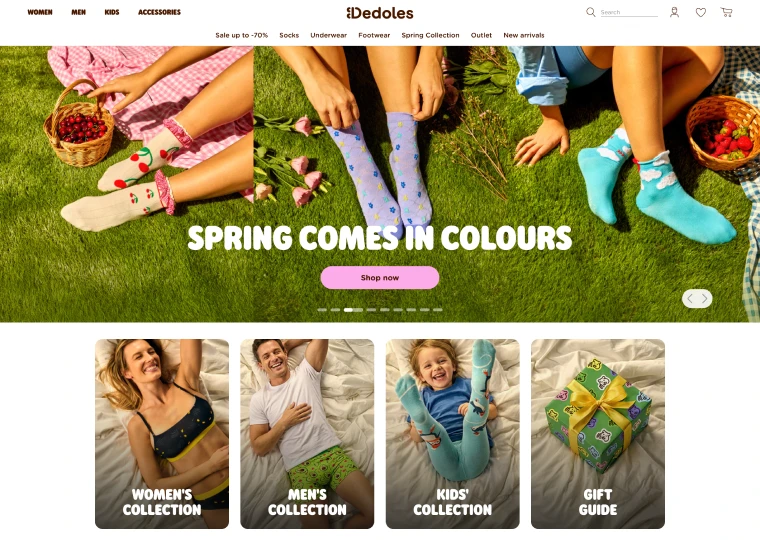 One of the main projects we worked in 2026 – Dedoles.