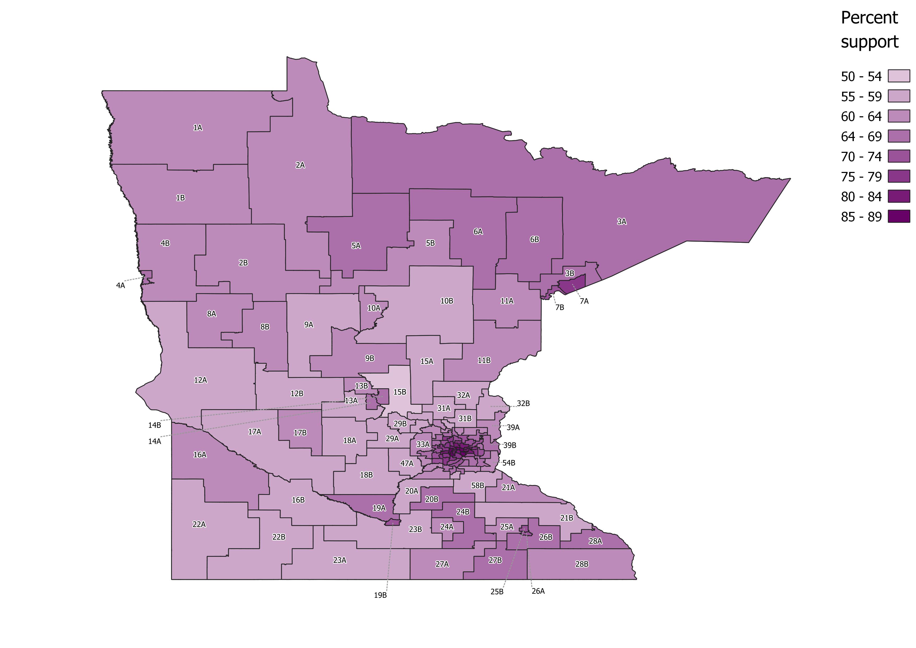 House Raising Income Tax Map