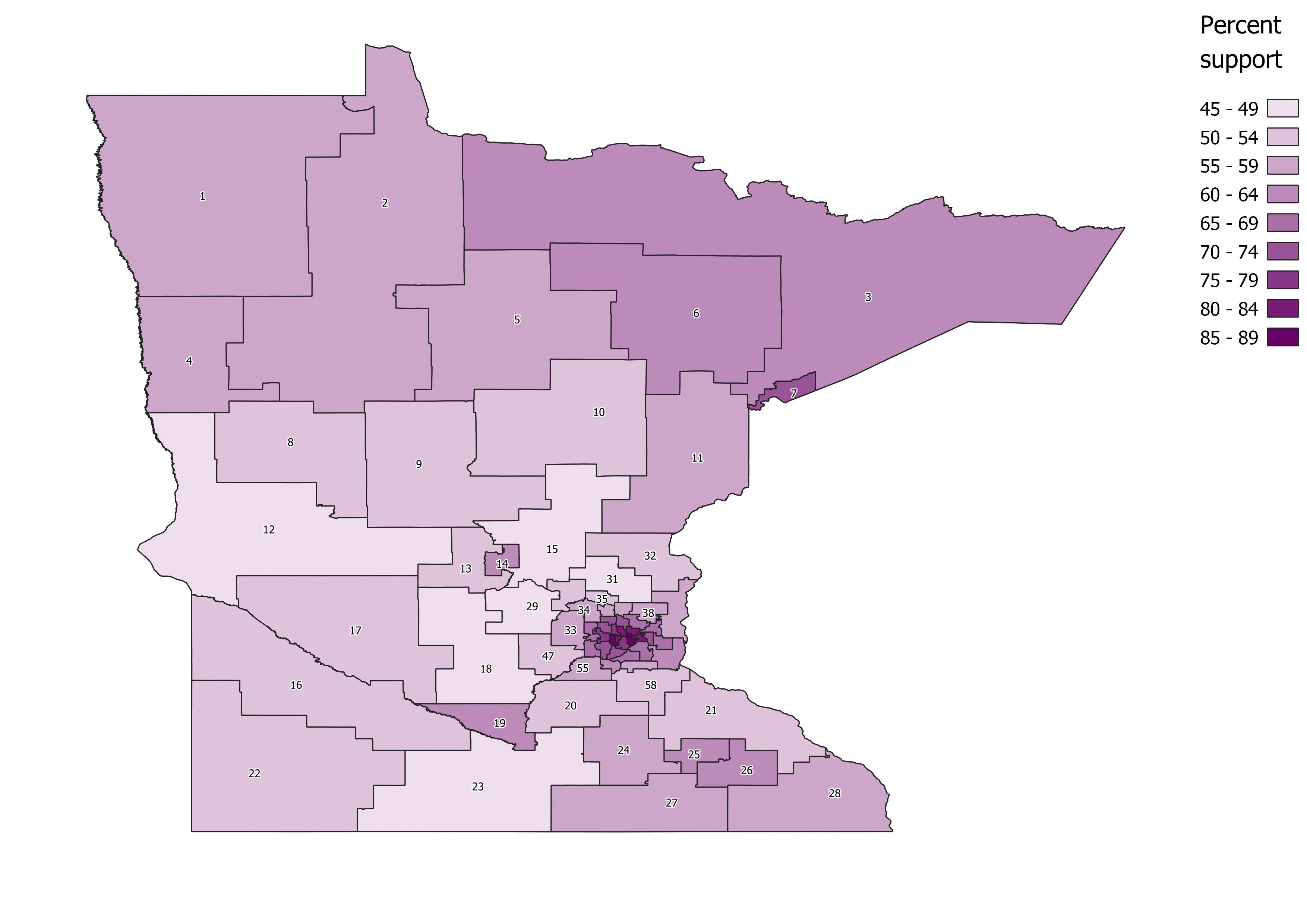 Senate Racial Inequality Map