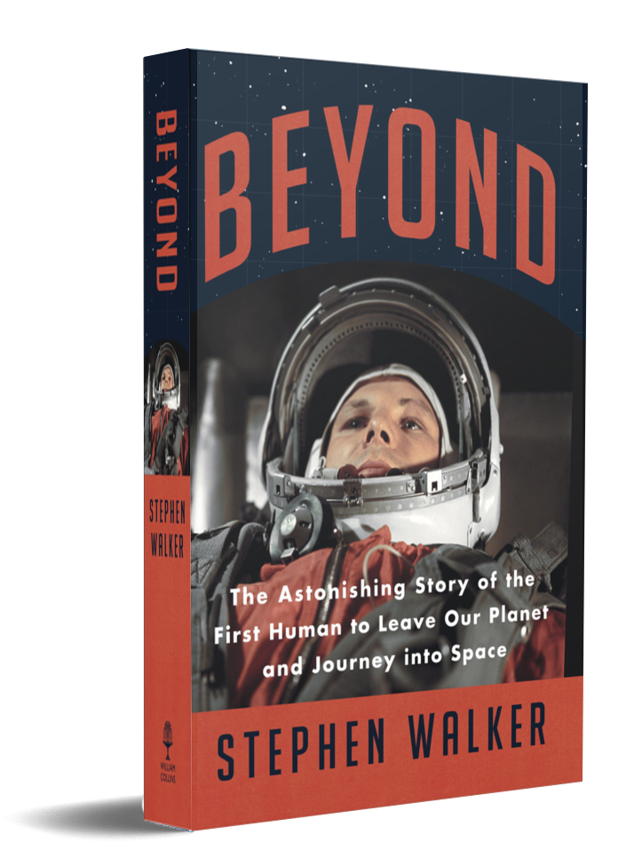 Beyond by Stephen Walker. Book artwork - published by Harper Collins