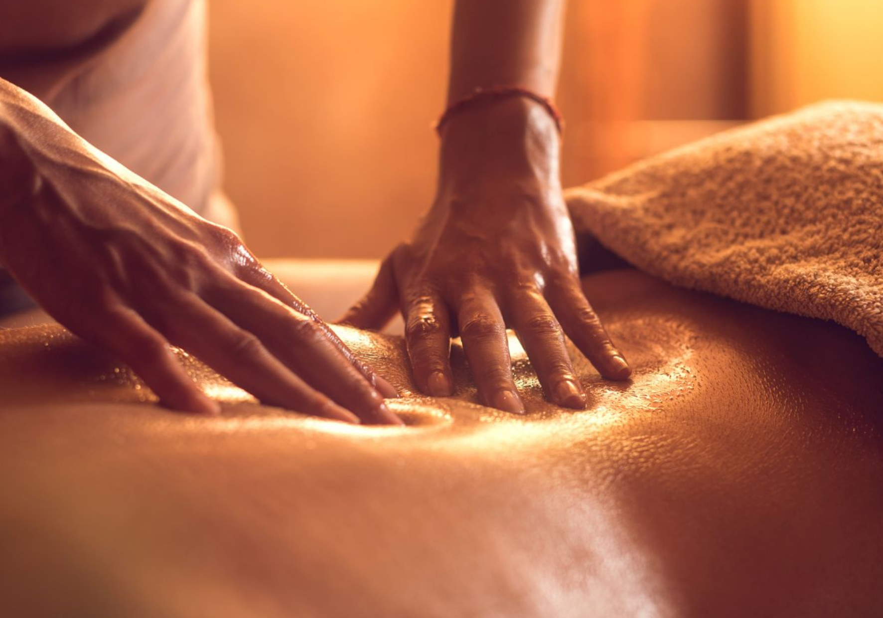 bali masáž chrbta počas pobyt vo wellness hoteli Kaskady