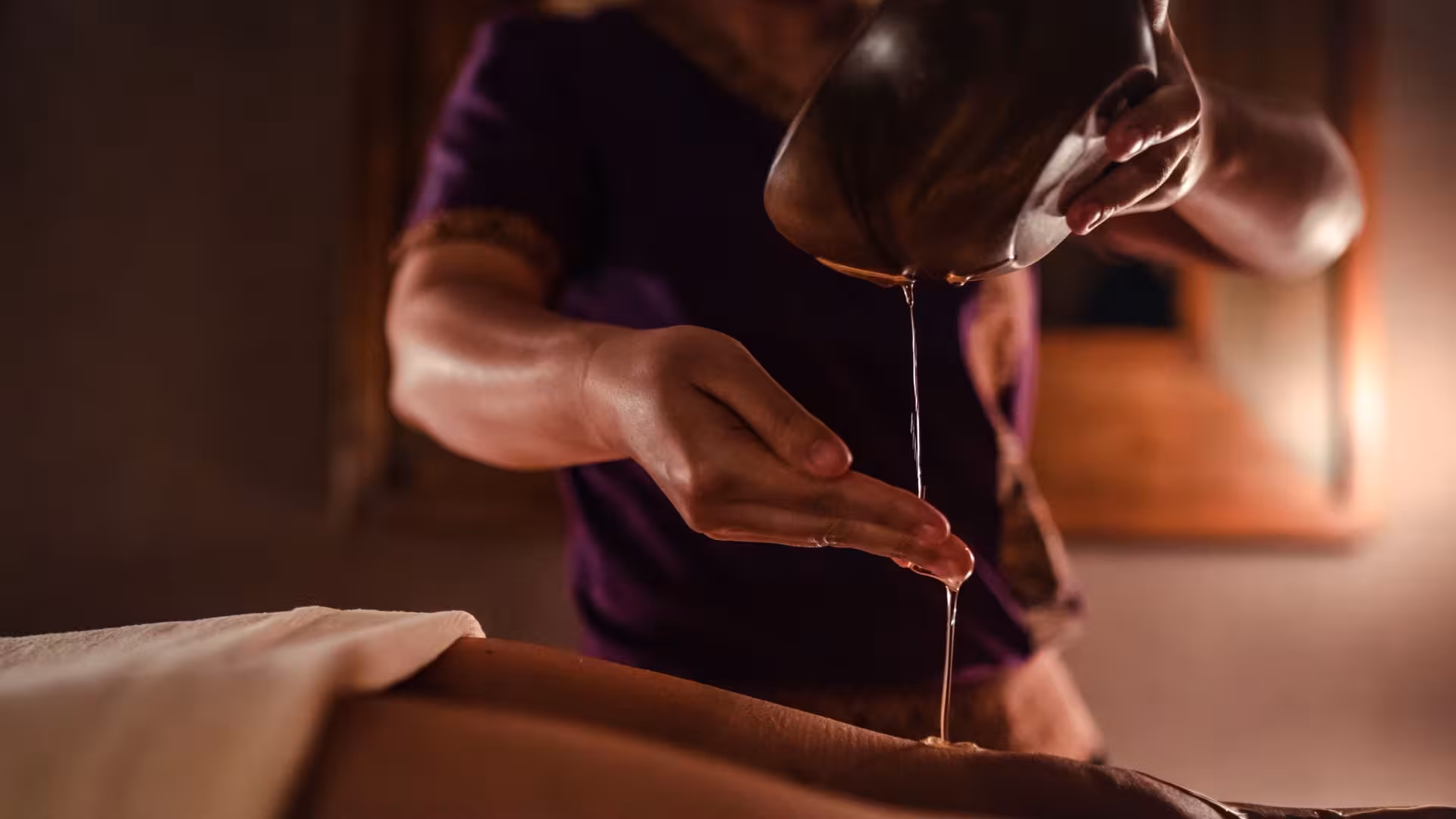 ajurvédska masáž počas wellness pobytu v hoteli Kaskady