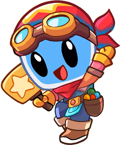 illustration of boddle character