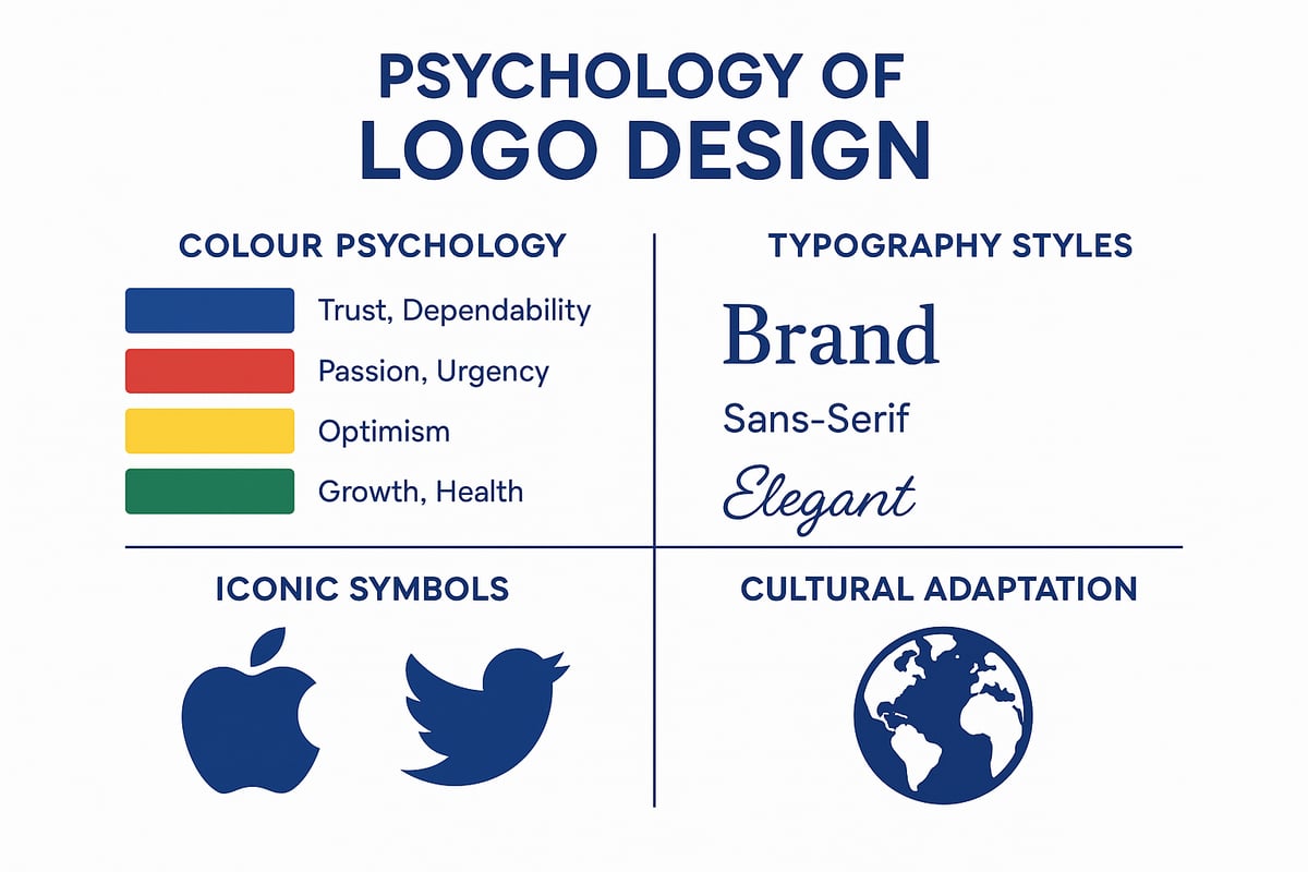The Psychology of Logo Design: Colour, Typography & Symbolism