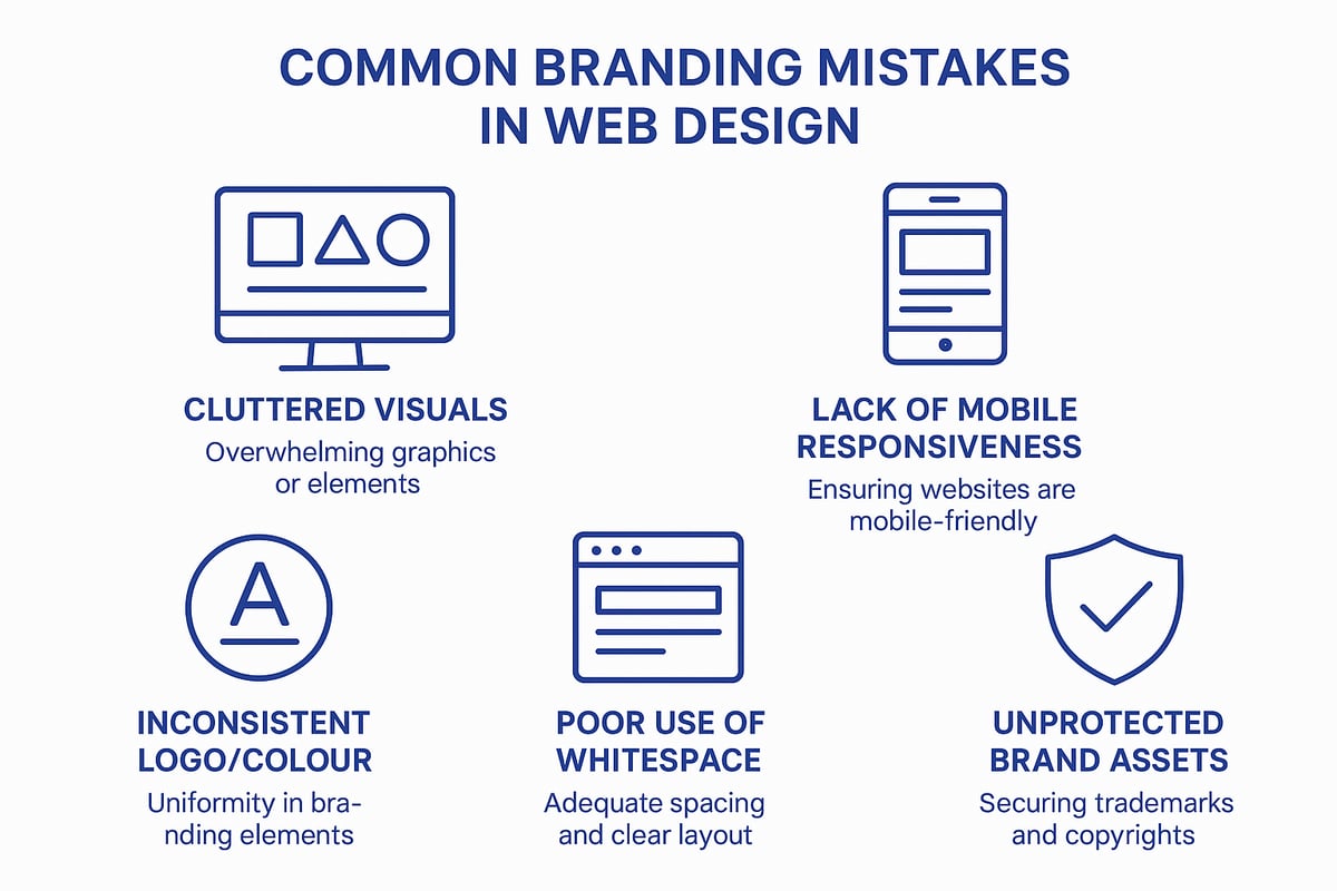 Common Branding Mistakes to Avoid in Web Design