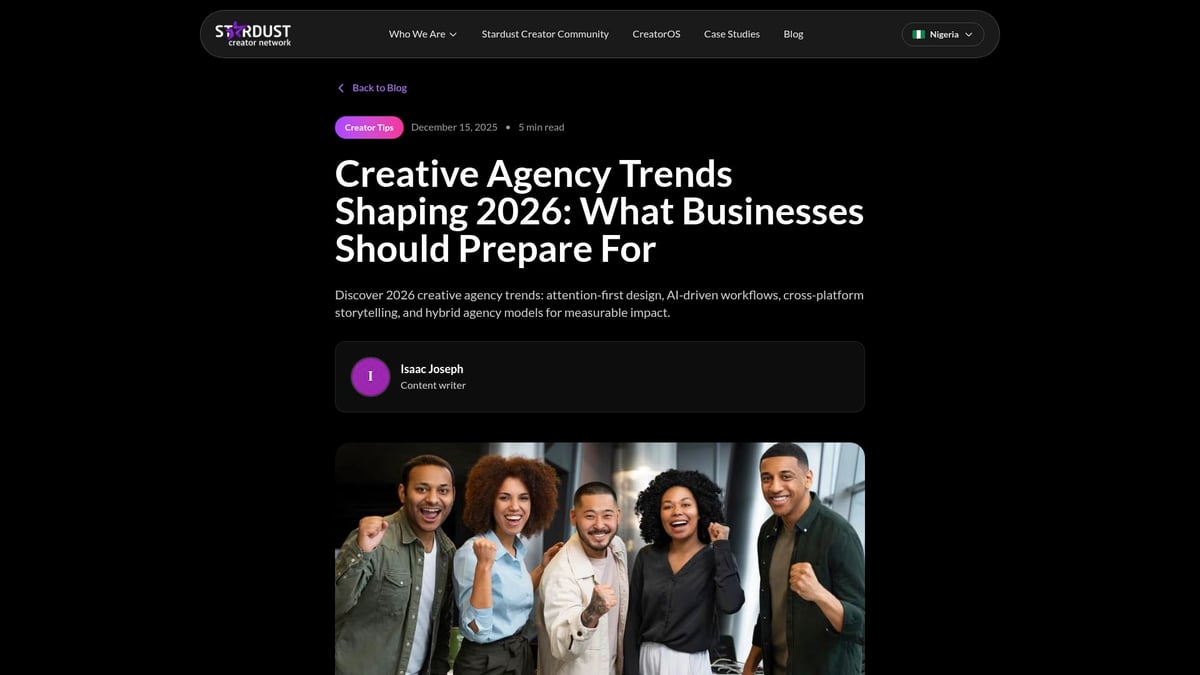 Design and Brand Agency Guide: Expert Insights for 2026 - **Expansion of Remote and Global Collaboration**