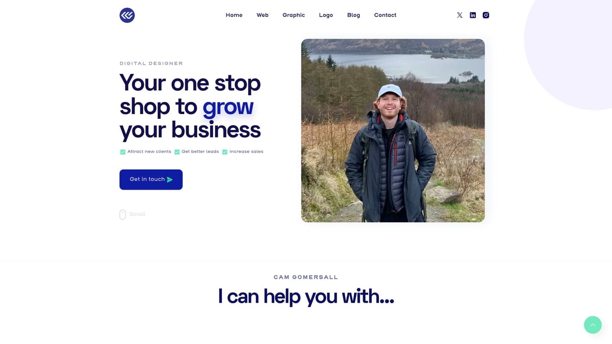 6 Best B2B Web Design Agency Picks For 2026 Success - Cam Gomersall Design