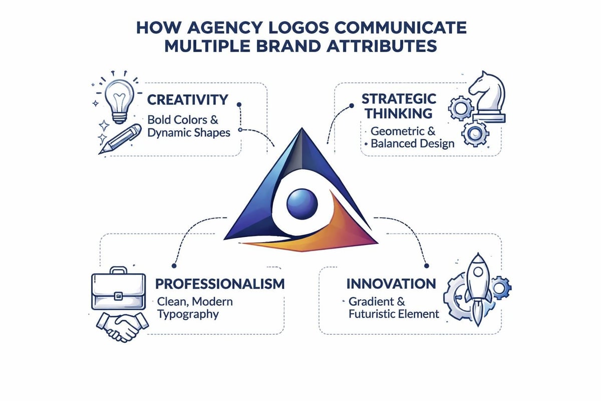 Strategic elements of agency logo design