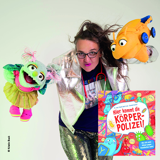 Interaktive Kinderlesung: "Hier kommt die Körperpolizei"