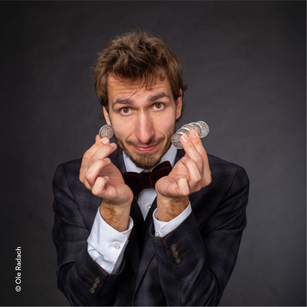 Zum Staunen auf's Dach präsentiert: Toby Rudolph - „Der kann ja zaubern“