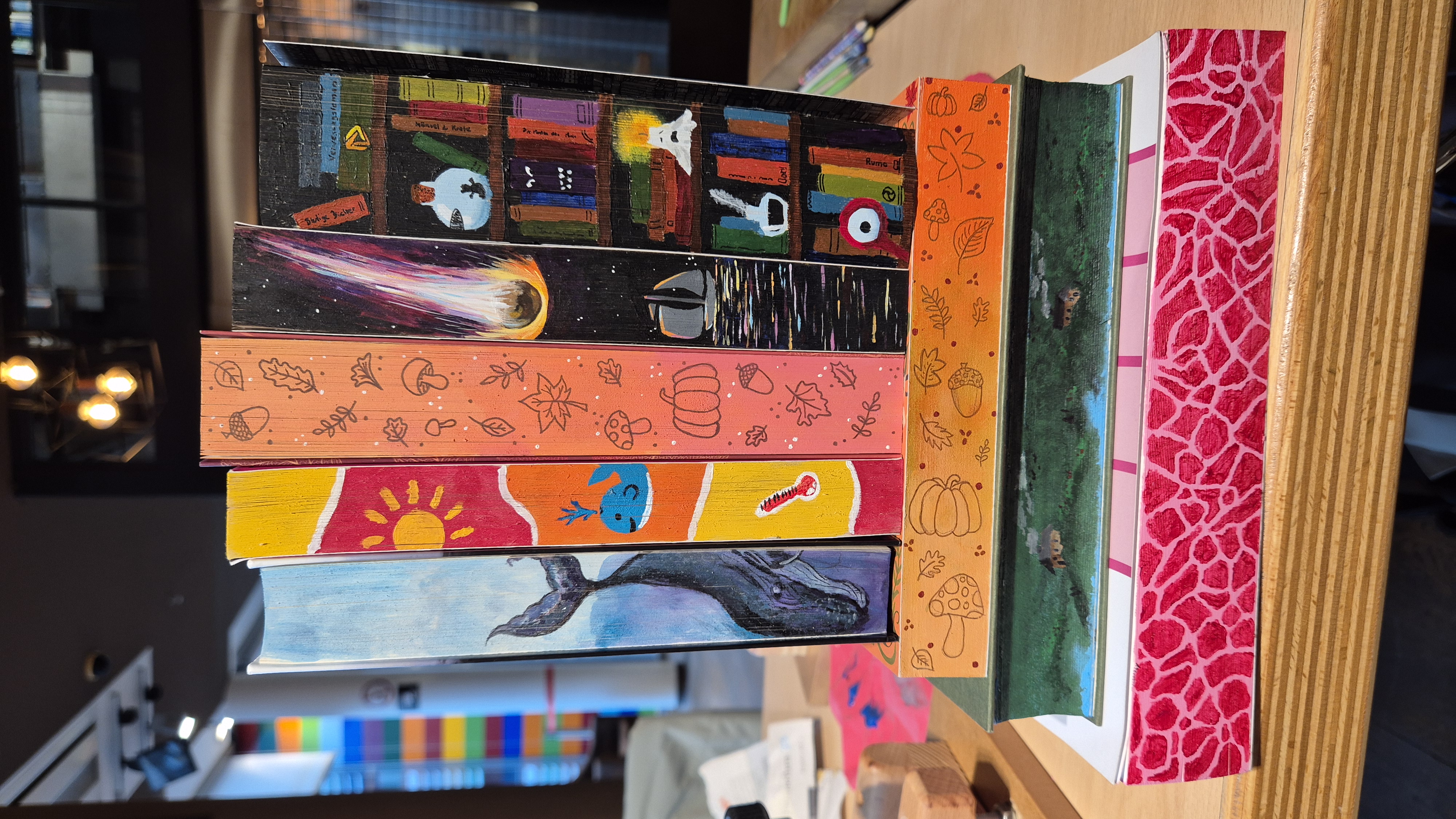  Kreativworkshop: Farbschnitte selbst gestalten 